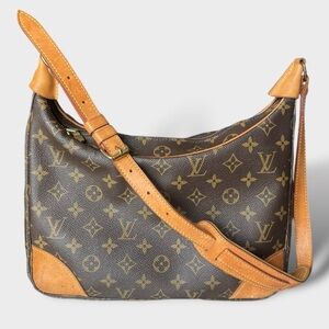 Louis Vuitton Leather Handbag Boulogne